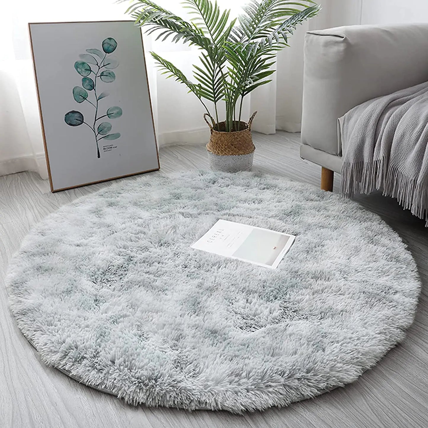 Warm Thick Round Rug Carpets