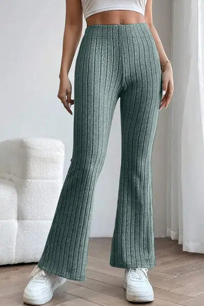 High Waist Flared Pants