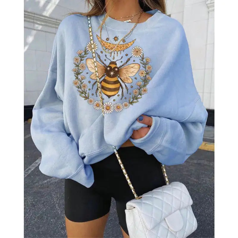 Bee Graphic Sweatshirt