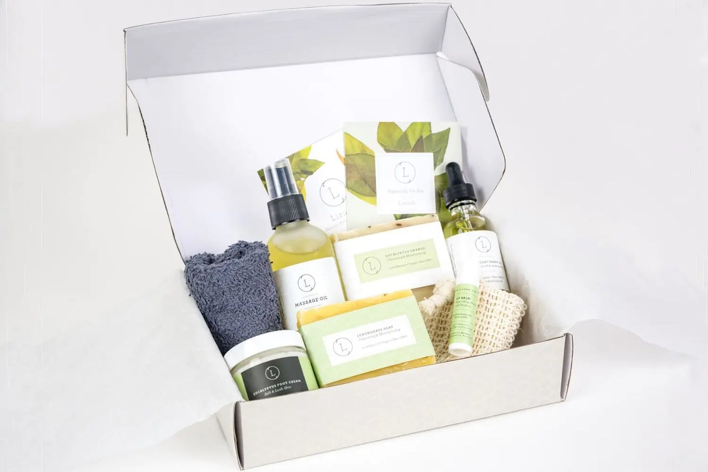 Fresh earthy & Eucalyptus bath and body Natural skincare set, Men Grooming kit