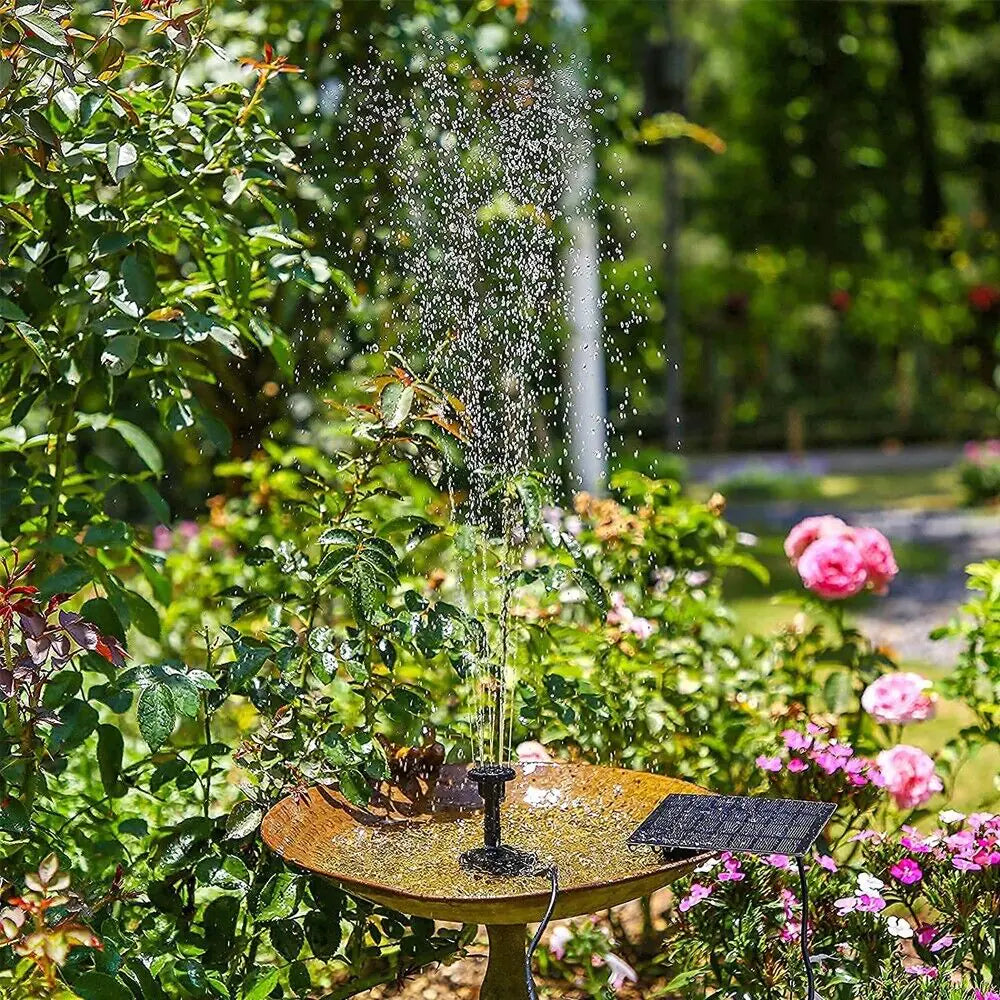 Solar Power Fountain