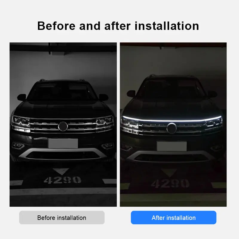 Balion Start-Scan Car LED Hood Dynamic Light Strips