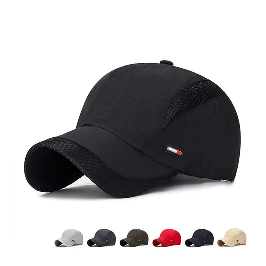 Baseball Cap: Men's Breathable Mesh Hat