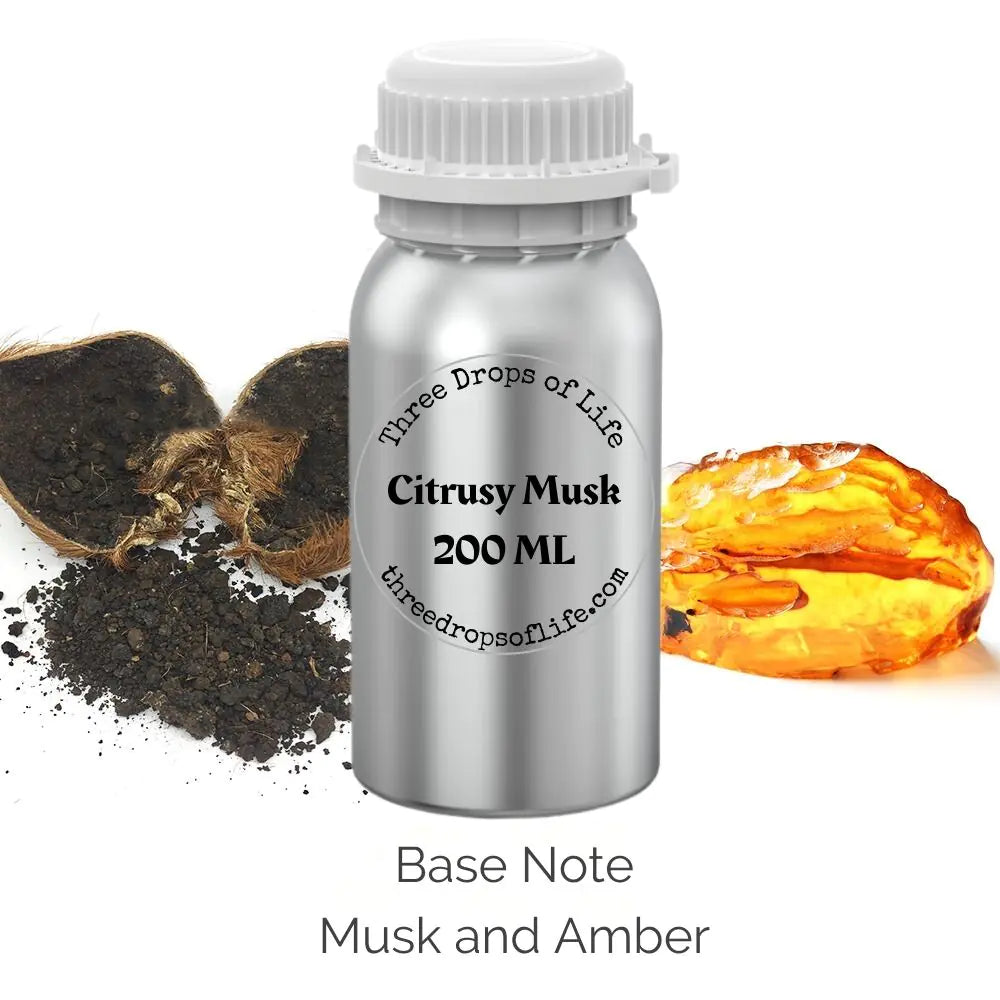 Citrusy Musk - Diffuser Scent Oil