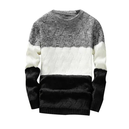 Men Sweaters O Neck Long Sleeve