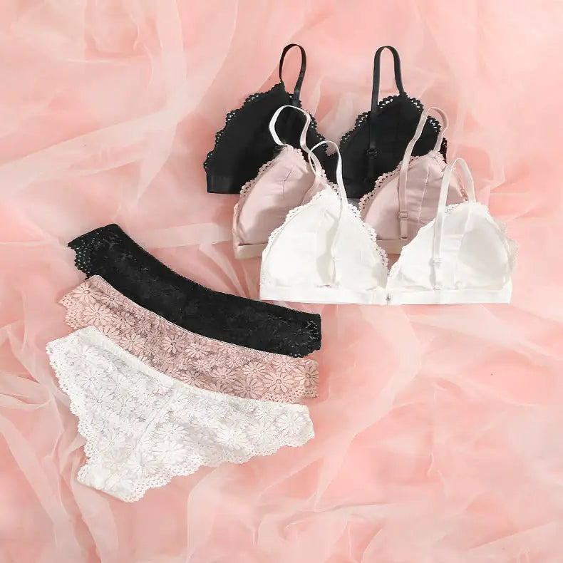 Lace Lingerie Mary Set