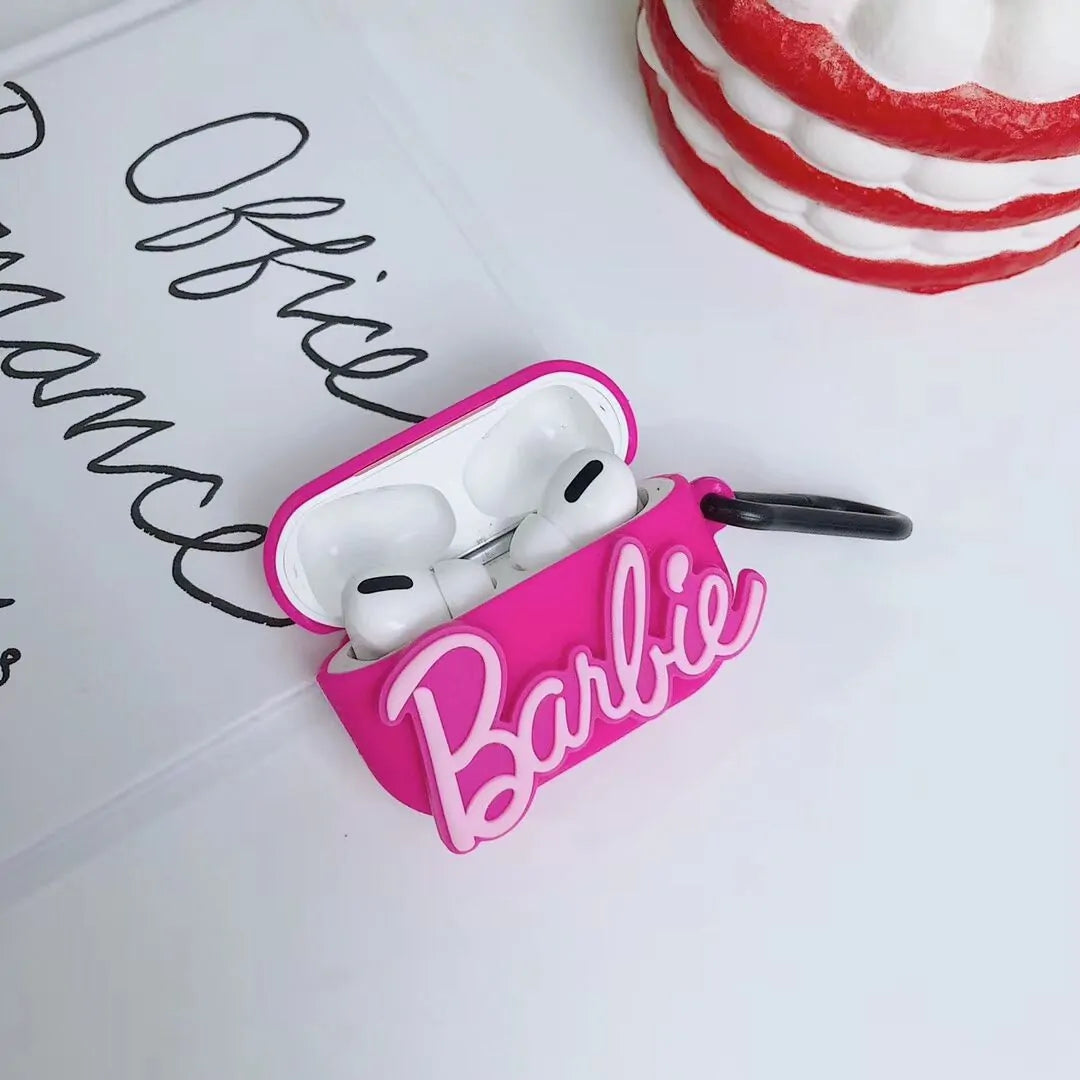 Pink Barbie Soft Case for Airpods