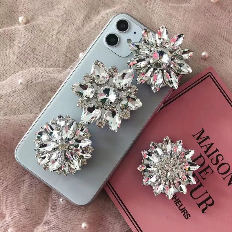 Glitter Diamond Finger Grip Phone Holder