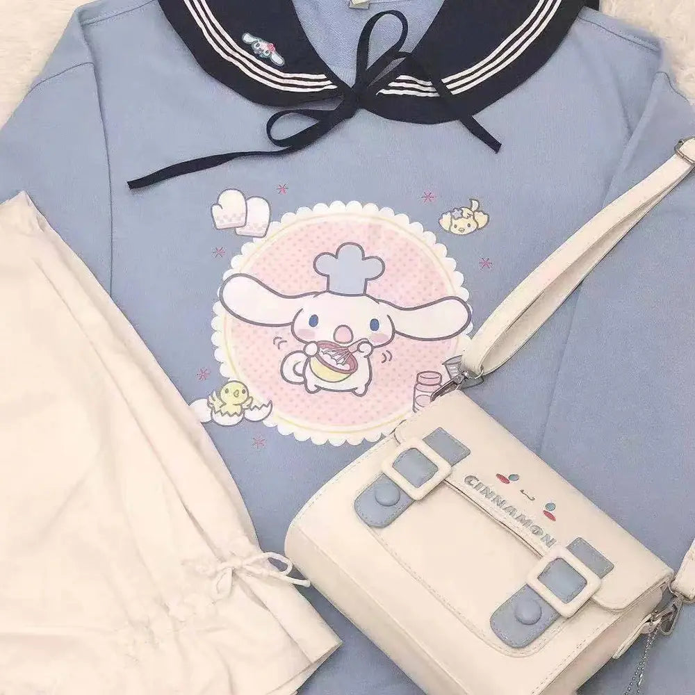 Cute  Anime Square Shoulder Bag