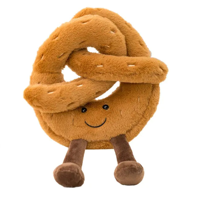 Cartoon Figure Bread Plush Toy