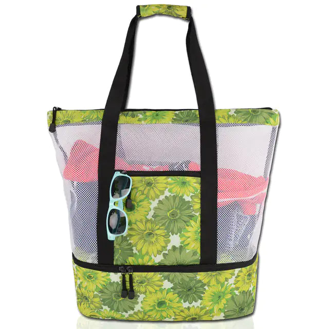 Beach Bag With Cooler Bag