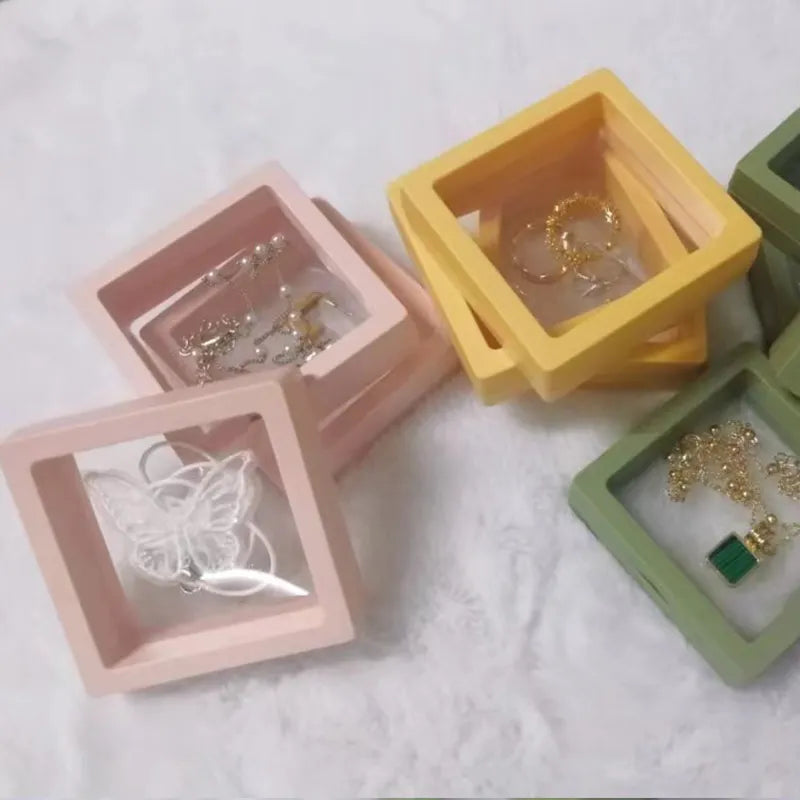 3D Floating Jewelry Display Set