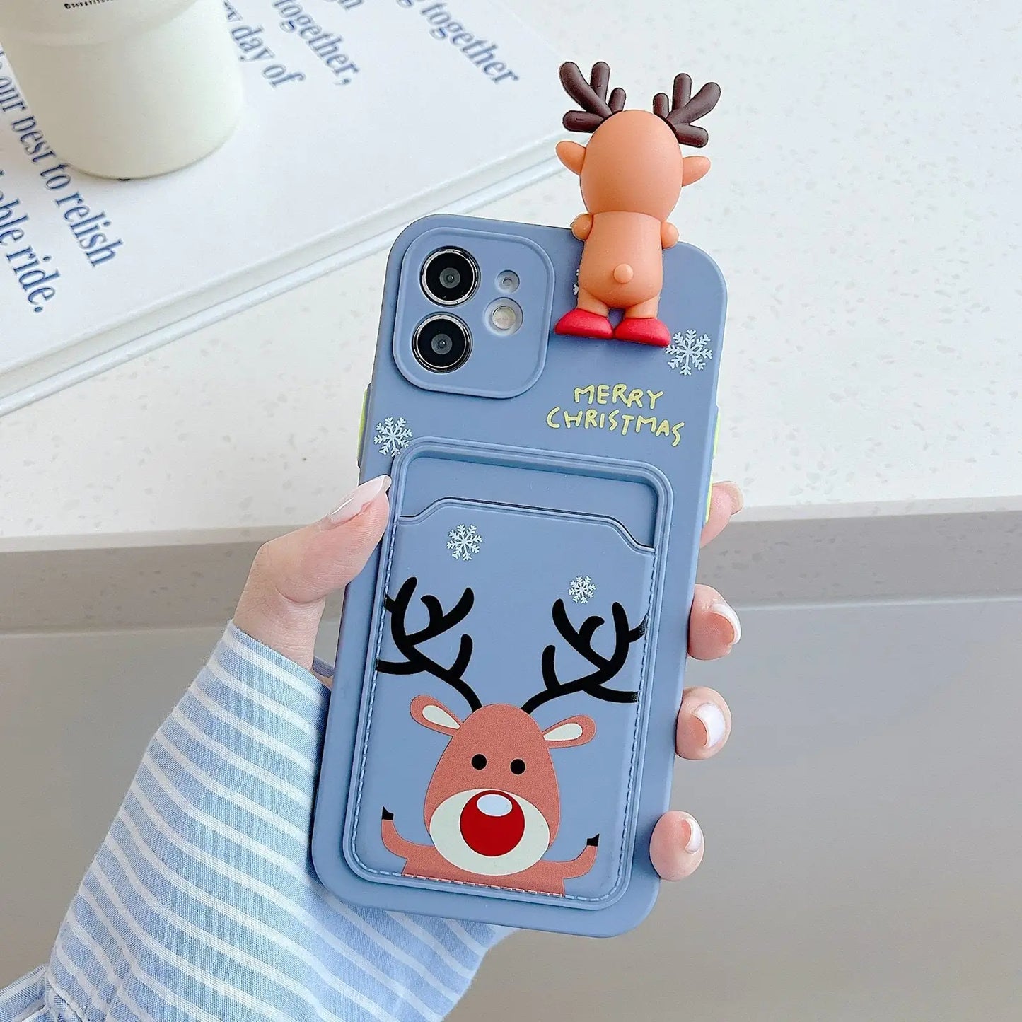 3D Christmas Phone Case