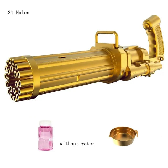 Large Gatling Bubble Gun Toys