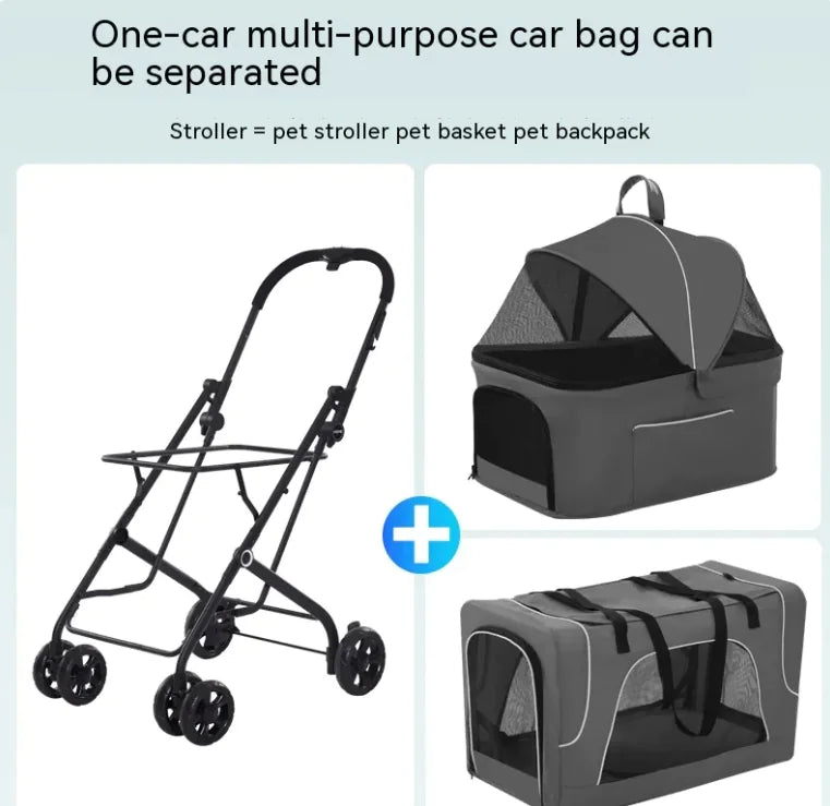 Small Pets Folding Trolley