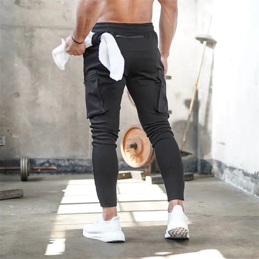 Men Sports Pants Multi-pocket