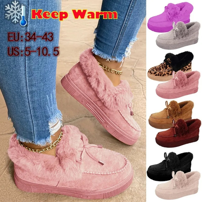 Women Winter Ankle Sneakers