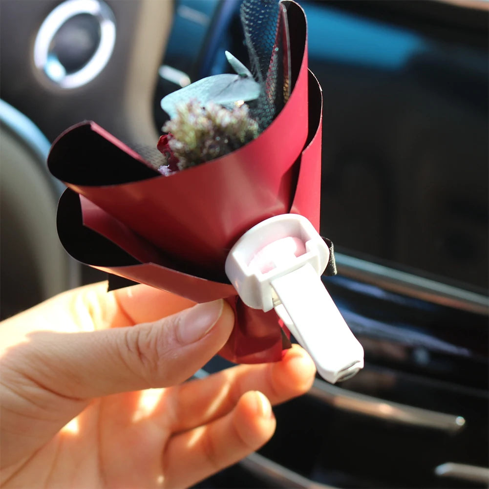 Creative Flowers Car Air Outlet Perfume Decoration