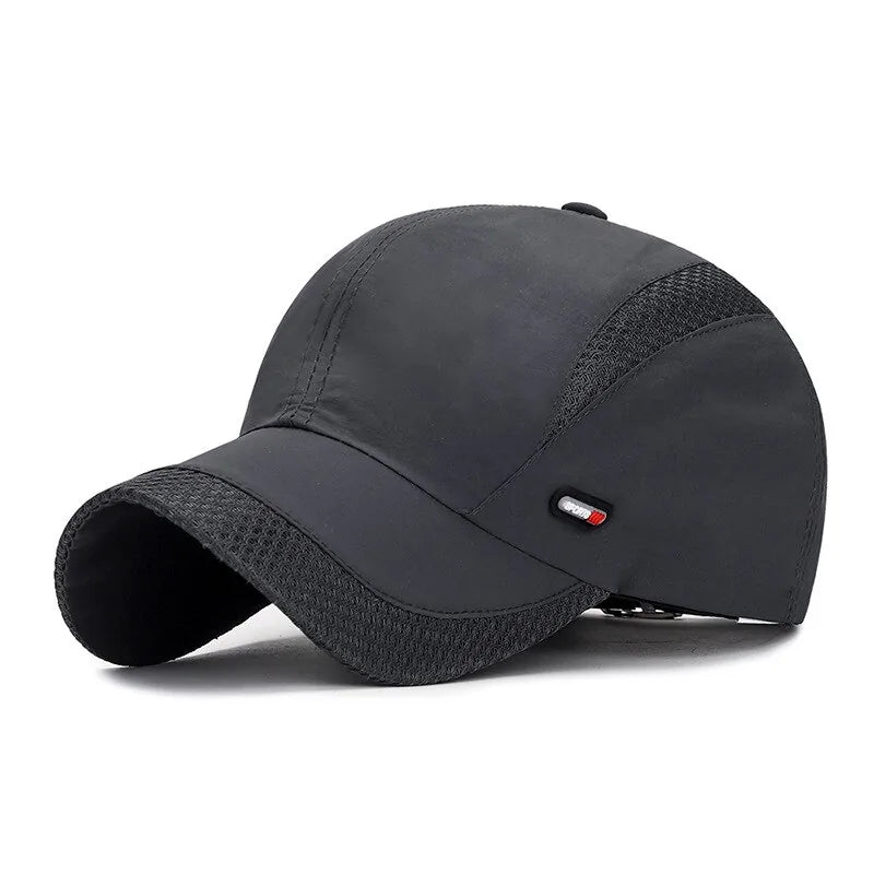 Baseball Cap: Men's Breathable Mesh Hat