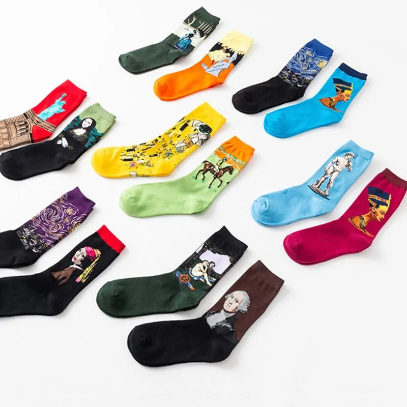 Classic Retro Socks Design