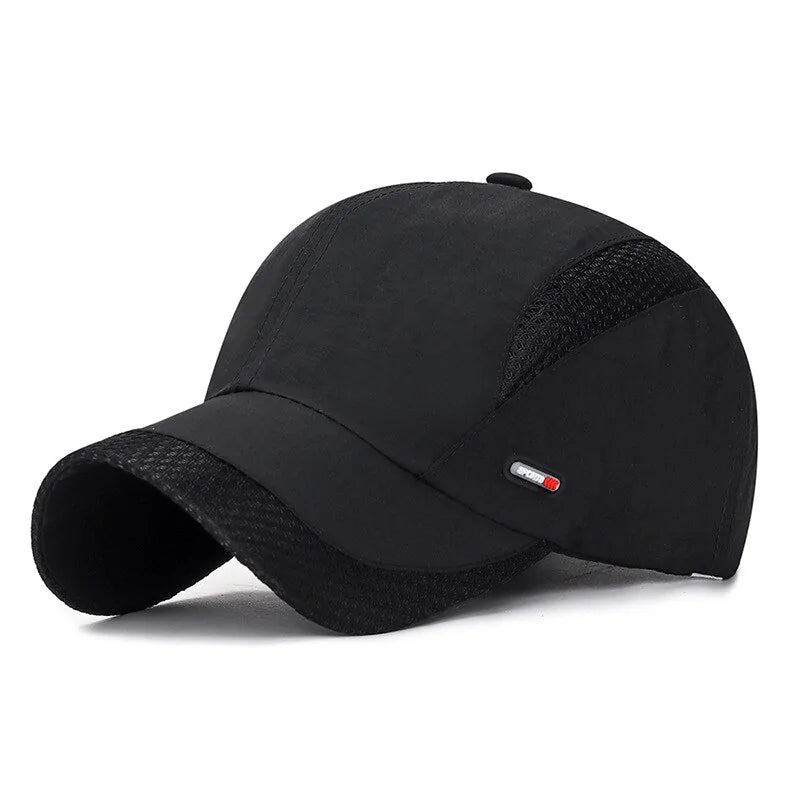 Baseball Cap: Men's Breathable Mesh Hat