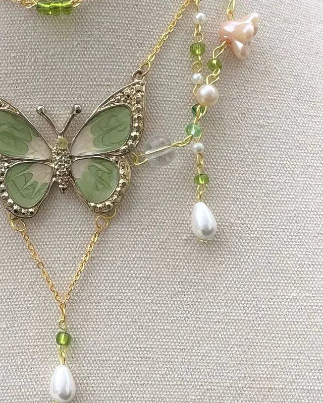 Fairy Core Necklace Butterfly