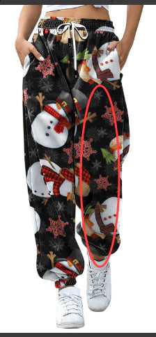 Christmas Drawstring Pants