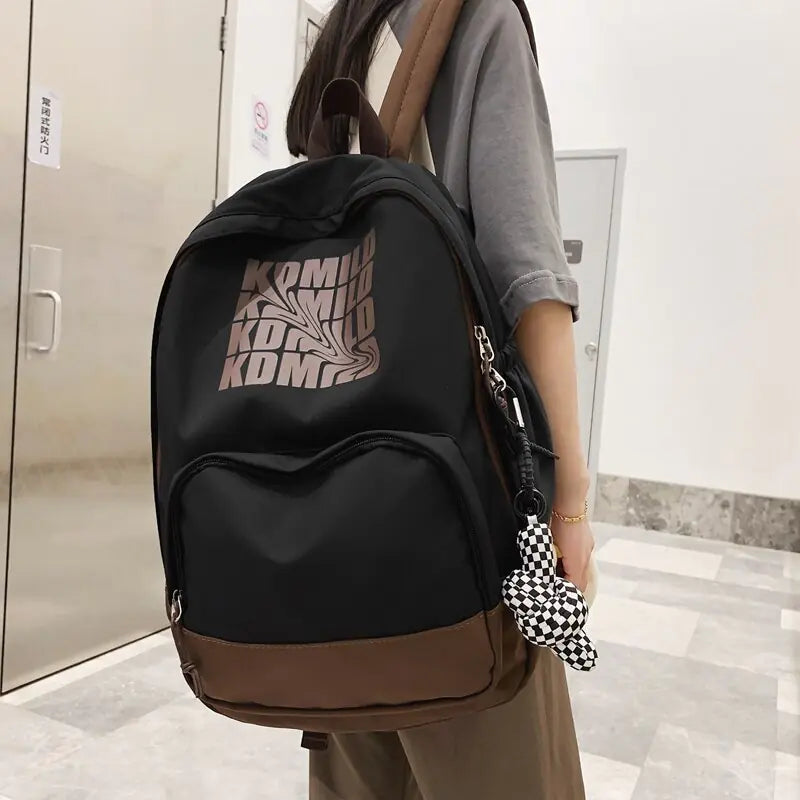 Fashion Letter Print Women's Backpack