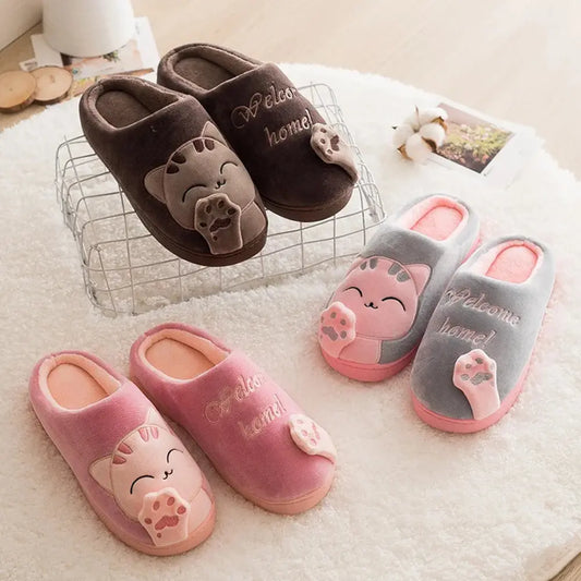 Slippers Cute Cartoon Cat