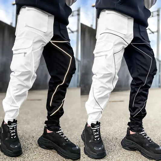 MenvReflective Cargo Pants