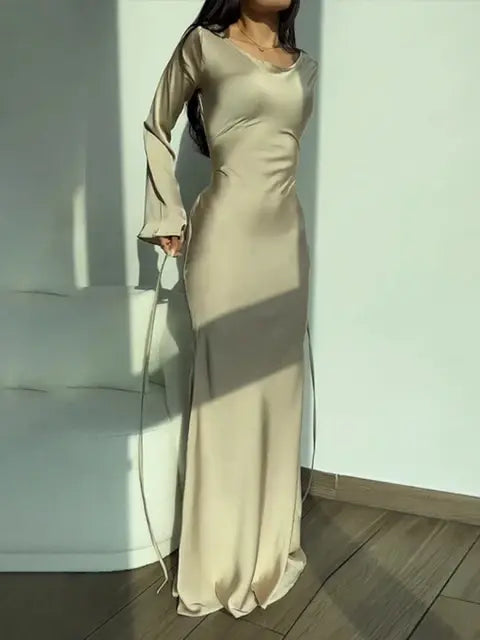 Elegant Satin Dress