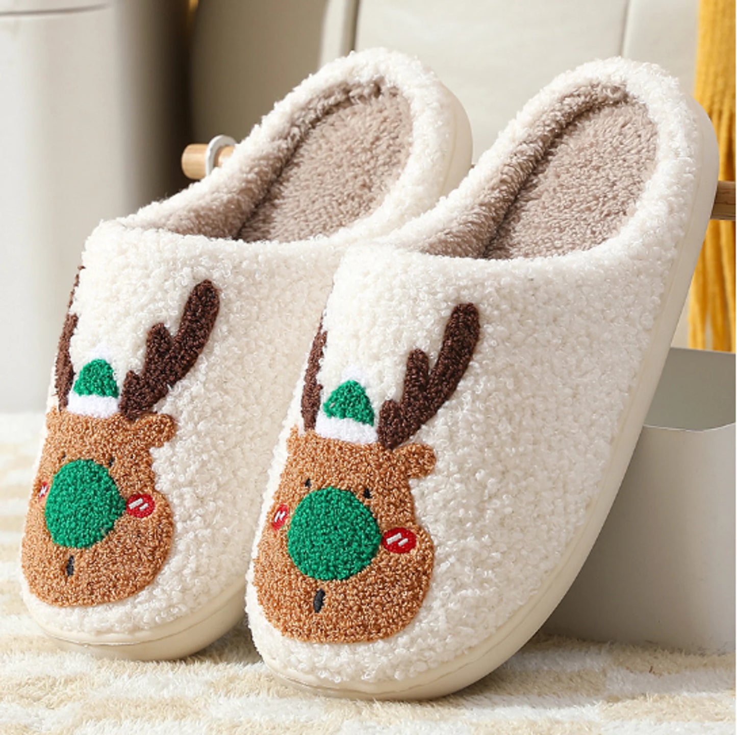 Cozy Christmas Slippers