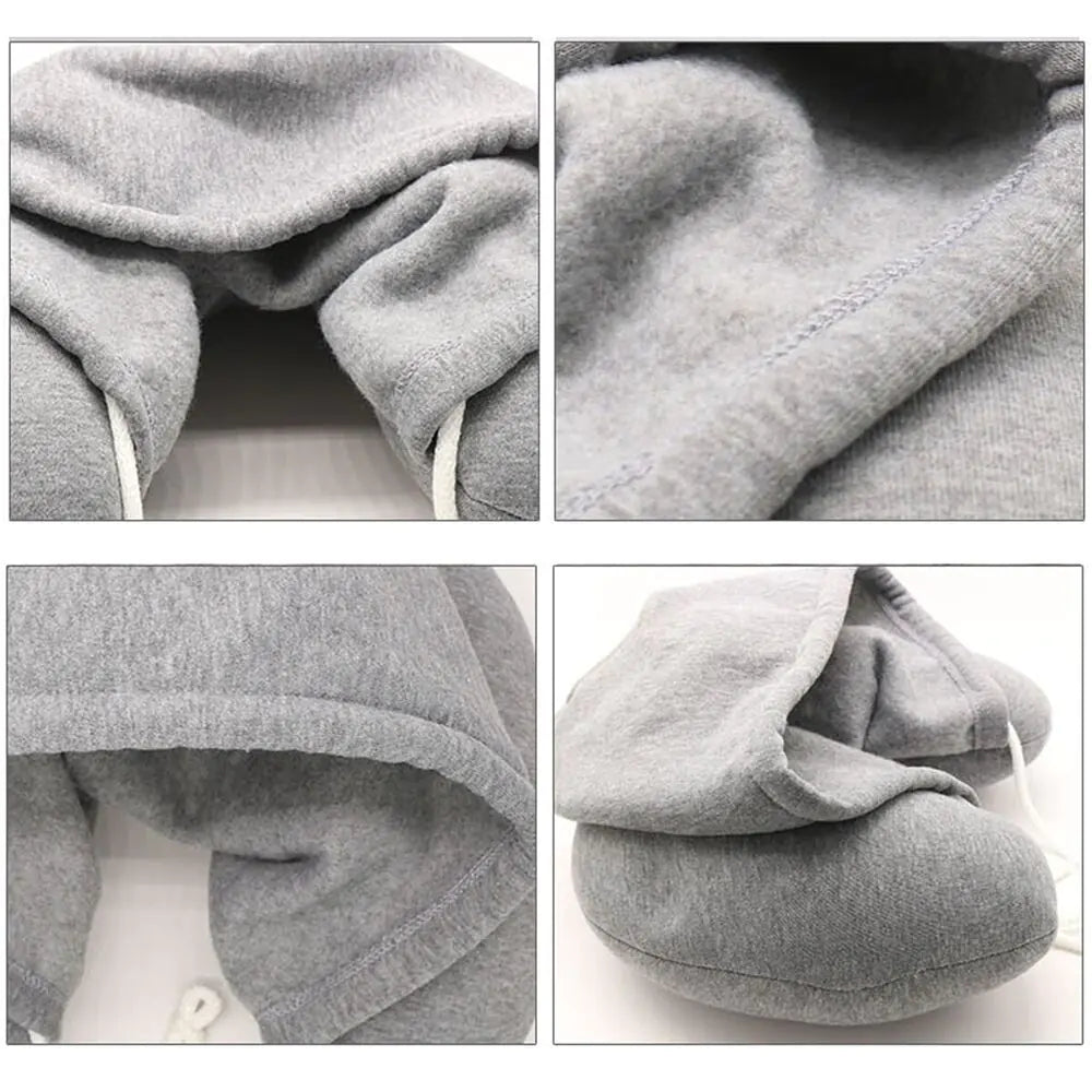 Hooded Travel Neck Pillow