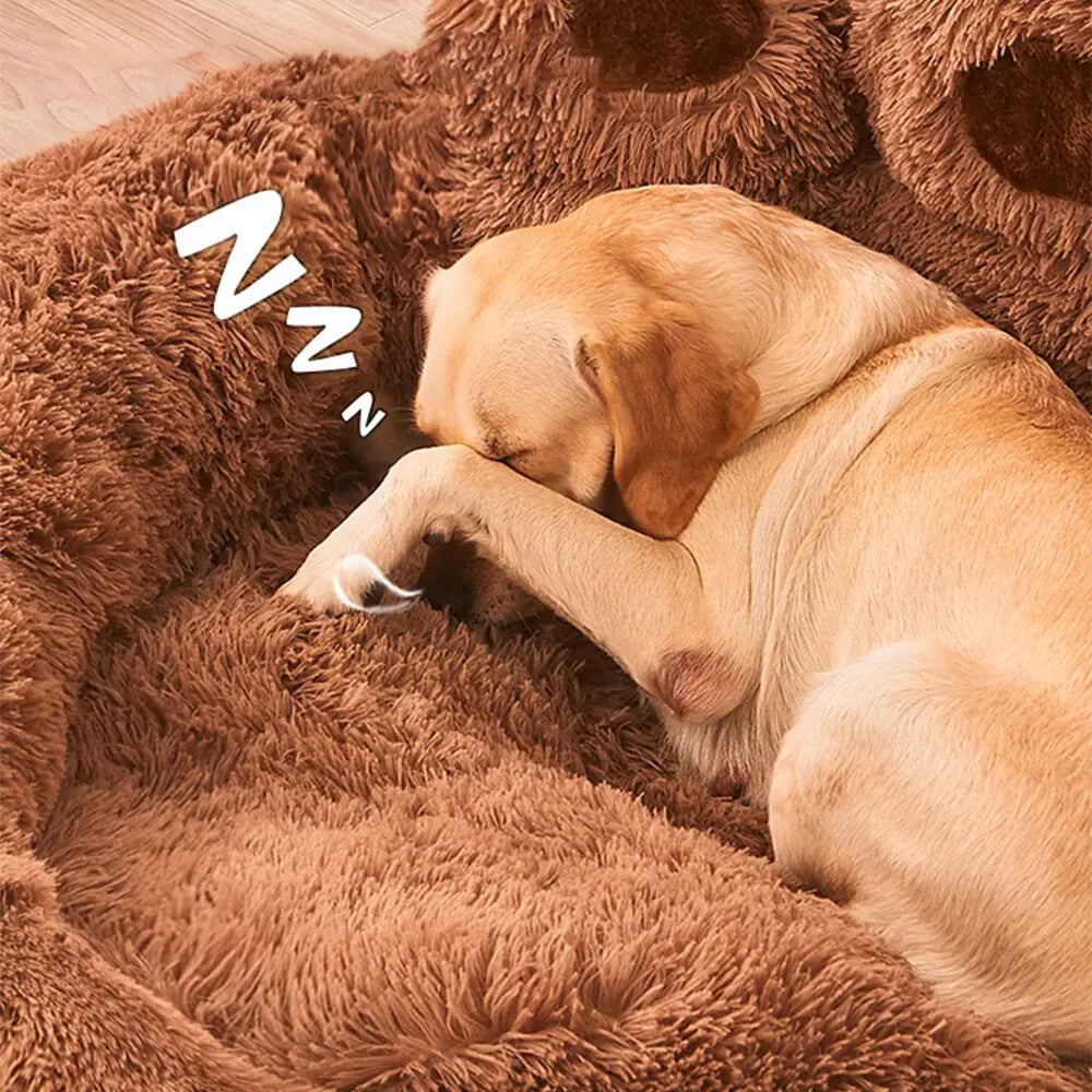 Plush Deep Sleep Bear for pets