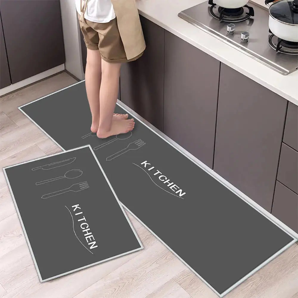 Modern Non-Slip Kitchen Mat