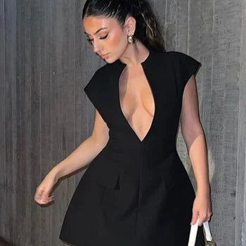 Suri Mini Black Dress