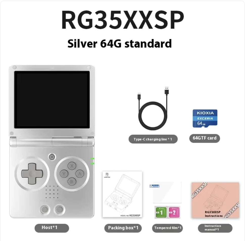 Handheld Game Console with IPS HD Screen