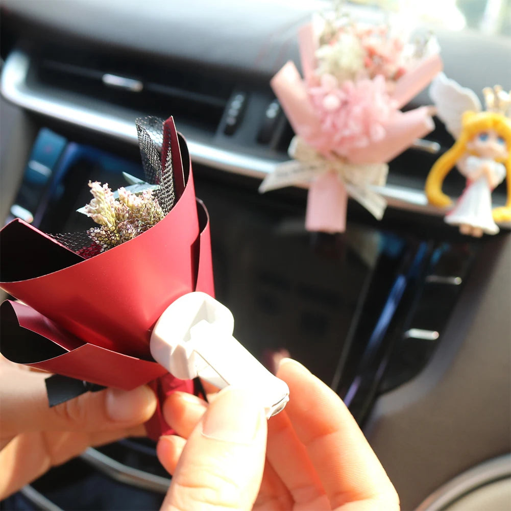 Creative Flowers Car Air Outlet Perfume Decoration