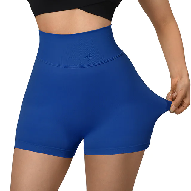 Sports Women High Waist Workout Seamless Fitness Yoga Shorts