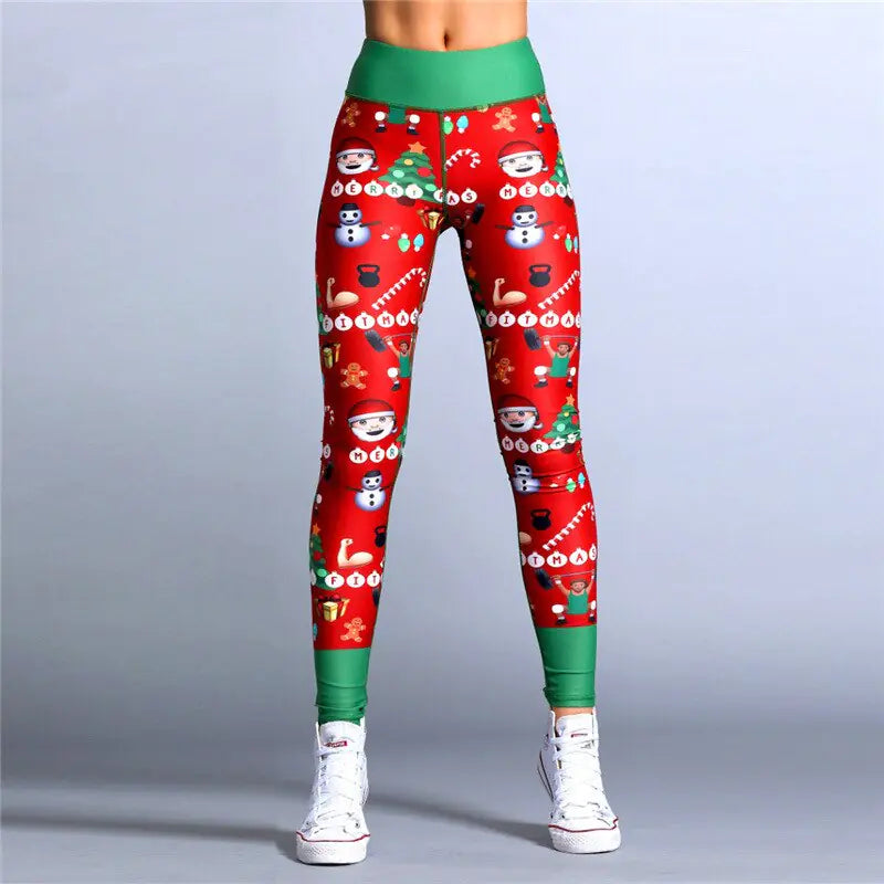 Christmas Leggings For Women