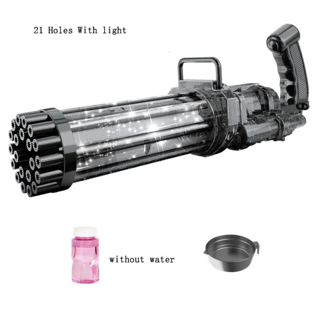 Large Gatling Bubble Gun Toys