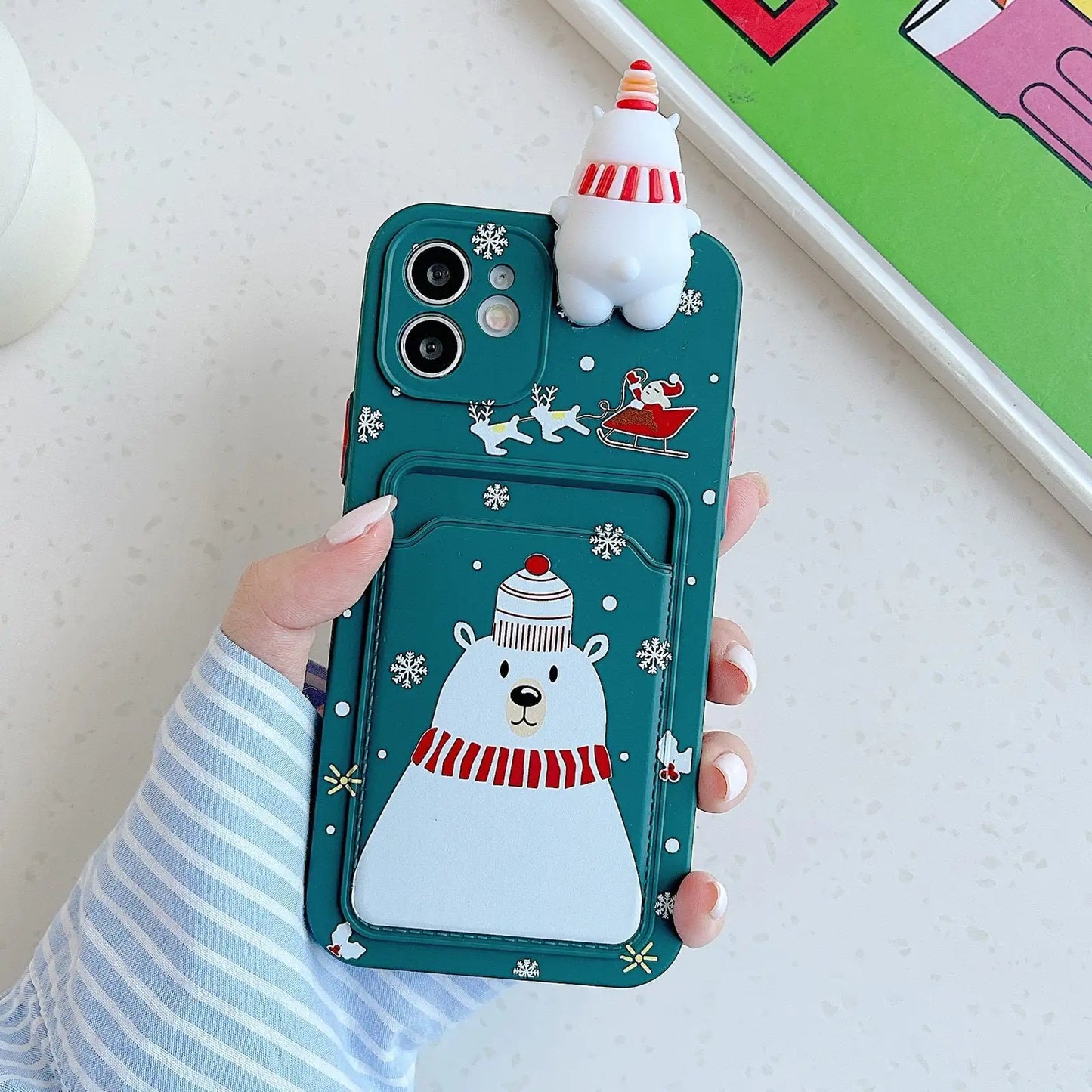 3D Christmas Phone Case