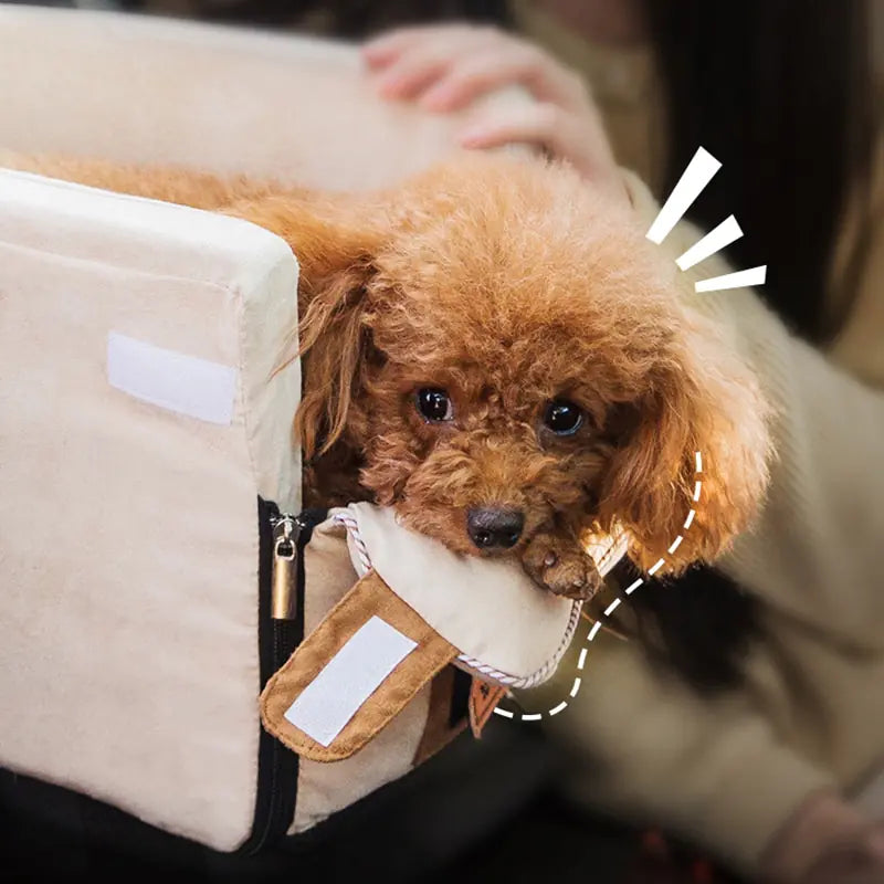 Portable Cat Dog Bed Travel Protector