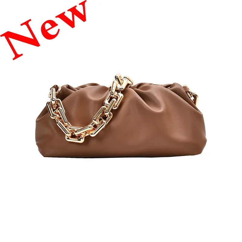 Soft Leather Women's Cloud Bag