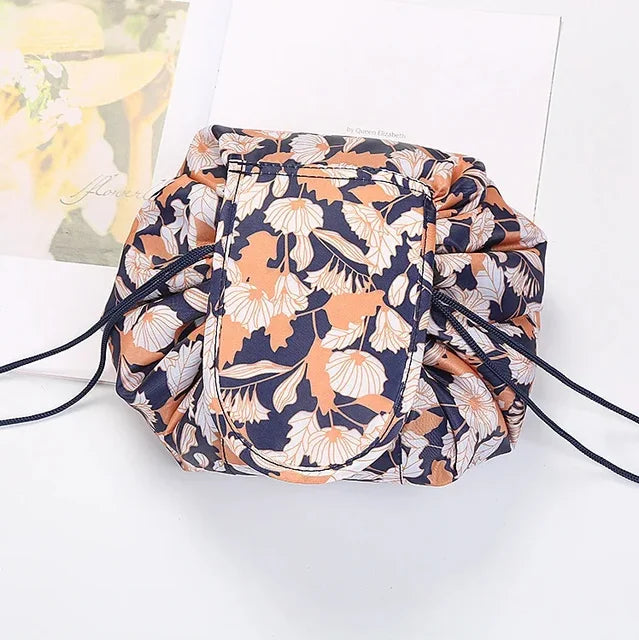 Drawstring Travel Makeup Bag