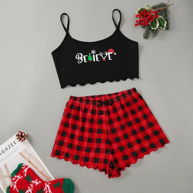 Women's Christmas Pajama Set