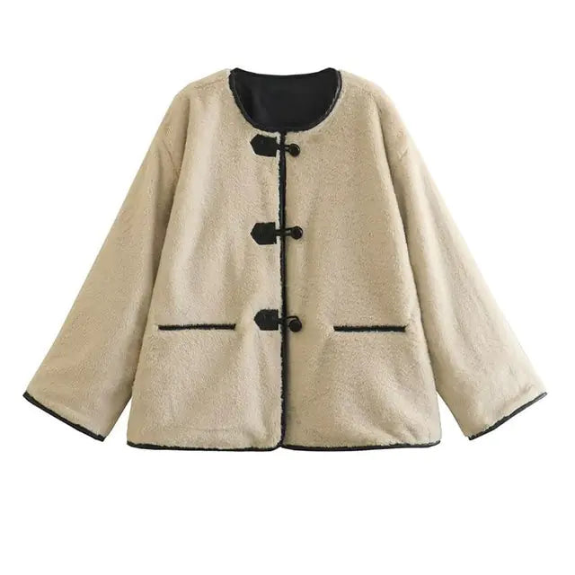 Trendy Fleece Women Jacket