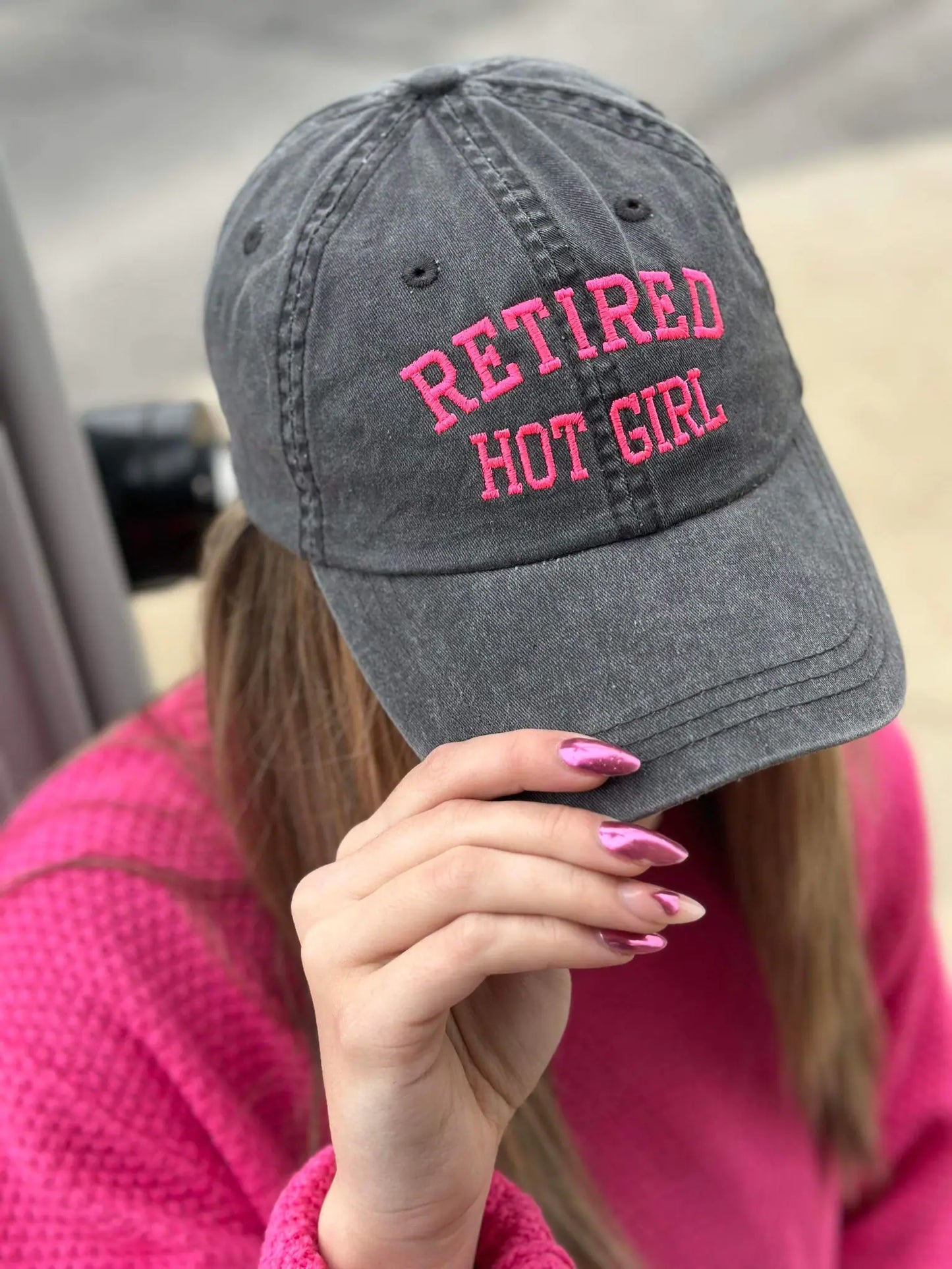 Retired Hot Girl Hat