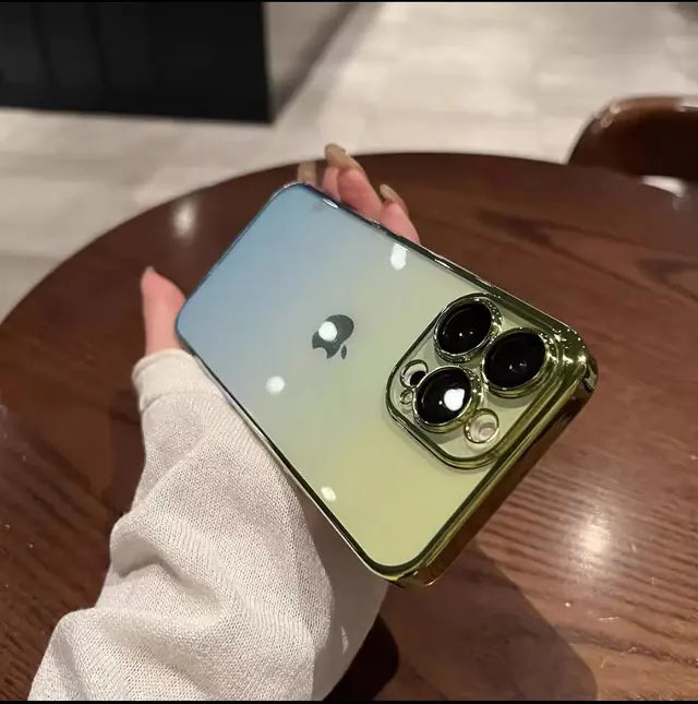 Gradient Color Transparent Phone Case