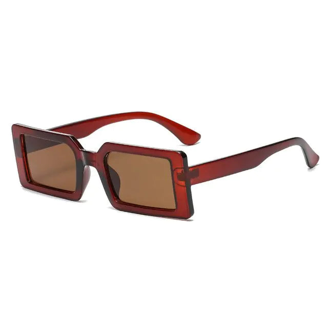 Rectangle Vintage Sunglasses UV400